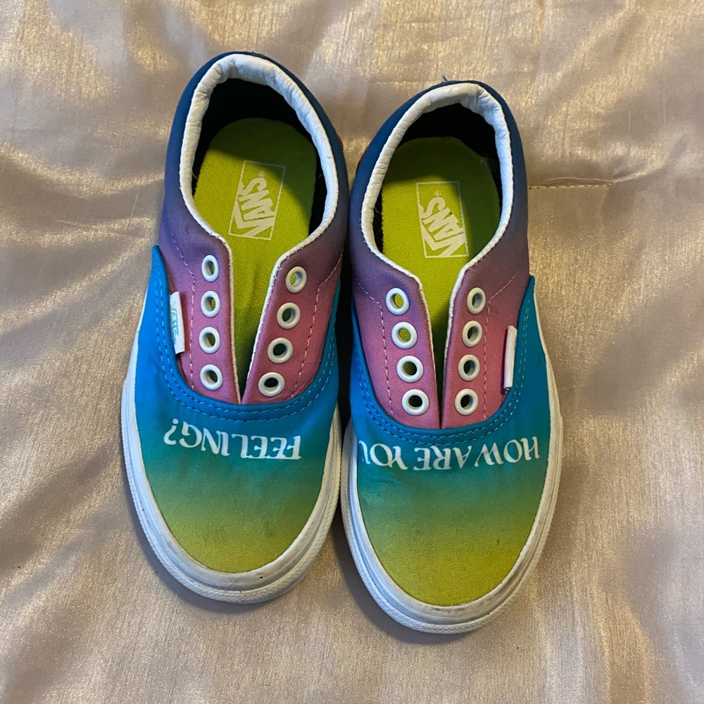 Girls Rainbow 🌈 Vans
